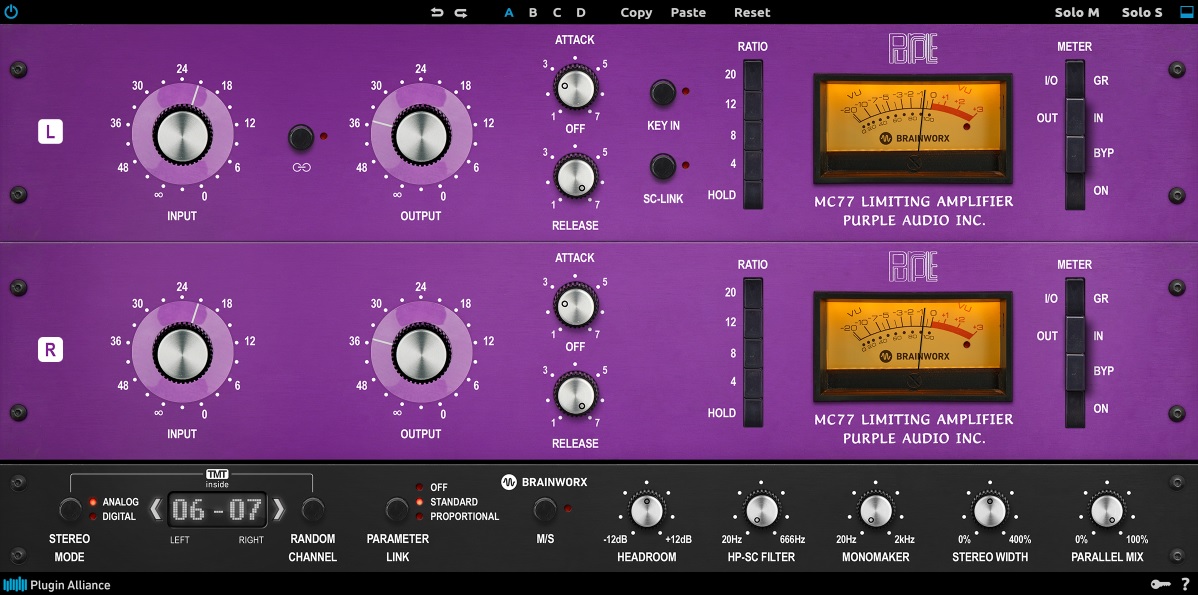 Plugin Alliance Purple Audio MC77